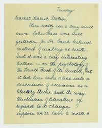 Letter from Nathalie Gookin to her mother, October 29,     1918