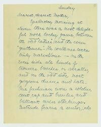 Letter from Nathalie Gookin to her mother, October 13,     1918