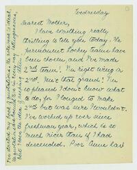 Letter from Nathalie Gookin to her mother, November 06,     1918