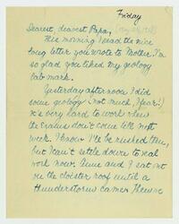 Letter from Nathalie Gookin to her father, May 24,     1918