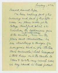 Letter from Nathalie Gookin to her father, June 02,     1918