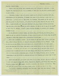 Letter from Nathalie Gookin to her mother, October 22,     1919