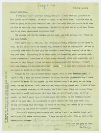 Letter from Nathalie Gookin to her mother, May 01,     1920