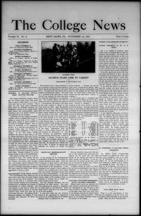 College news, November 18, 1915