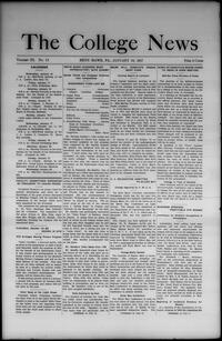 College news, January 10, 1917