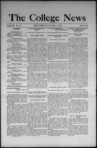 College news, January 17, 1917