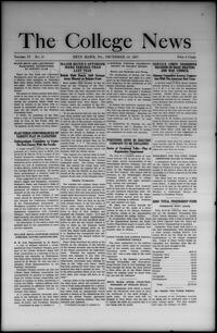 College news, December 19, 1917