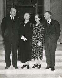 Marion Edwards Park, Lewis F. Fisher, Florence L. Basoon and Norman L Bowen