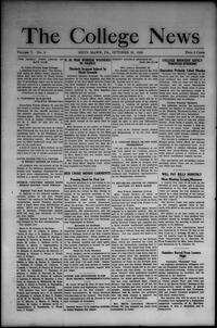 College news, October 31, 1918