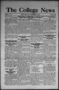 College news, November 14, 1918