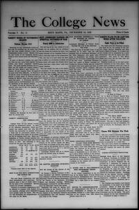 College news, December 19, 1918
