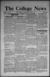 College news, April 2, 1919