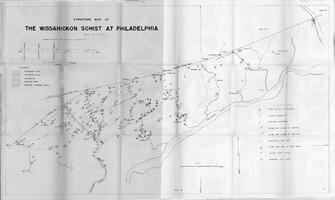 Structure Map of the Wissahickon Schist at Philadelphia