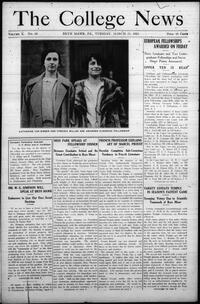 College news, March 25, 1924