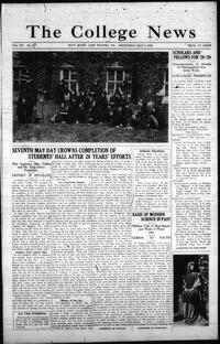 College news, May 2, 1928