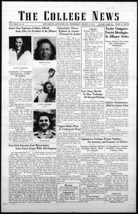 College news, March 10, 1943