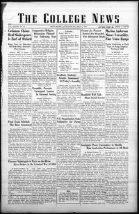 College news, May 6, 1942