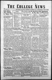 College news, November 20, 1940