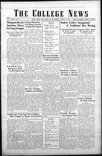 College news, April 15, 1942