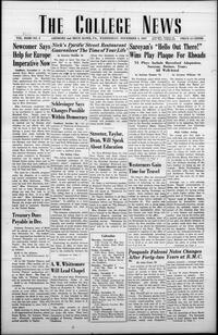 College news, November 5, 1947