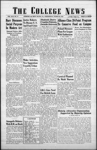 College news, March 20, 1946