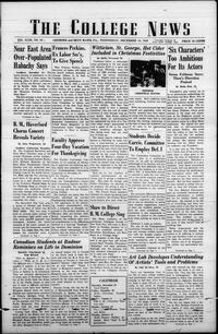 College news, December 18, 1946