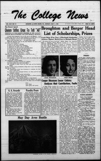 College news, May 1, 1961