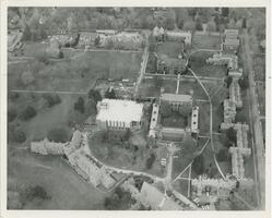 Bryn Mawr College campus, aerial view