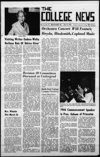 College news, April 8, 1966