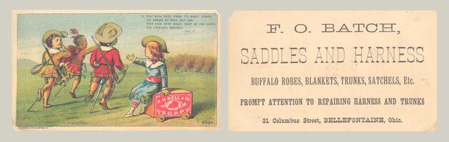 R. W. Bell & Co. Soap (F. O. Batch, Saddles and Harness)