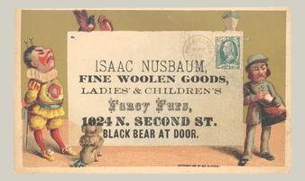 Isaac Nusbaum, Fine Woolen Goods