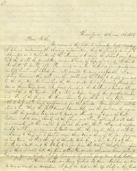 1838 November 11, Haverford, to Dear Father, Philadelphia