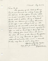 1832 February 6, Philadelphia, to dear Uncle