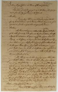 General Amherst's message to the Indians, April 27, 1760