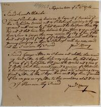 James Kenny's letter to Samuel Sthallnicker, May 1, 1760