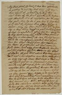 Pemberton's Letter from Frederick Post, October 30, 1760