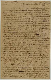 Pemberton's Letter from John Hunt, June 13, 1761