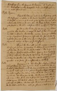 Governor Hamilton's message to the Papunehans, October 12, 1761