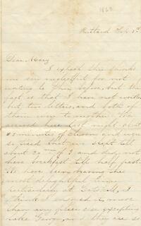 1863 September 5, Rutland, to Mary