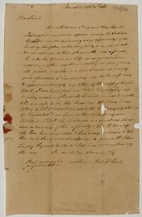 Nathaniel Holland's letter to Israel Pemberton, December 20, 1761