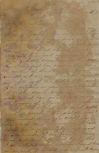 1876 January 26, Church Lane, to Dearest sister, Menton