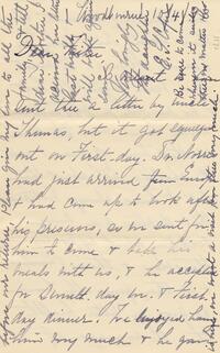 1893 October 4, Woodbourne, to dear Father