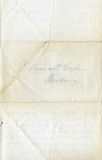 1876 December 17, Adams St Germantown, to Dear Sister Anna