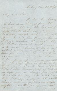 1861 August 21, Awbury, to My dear Lillie