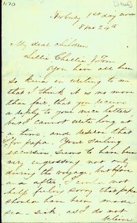 1862 August 24, Awbury, to My dear children