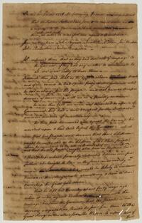 Account of Conference between the Indians and the Friendly Association, May 10, 1771