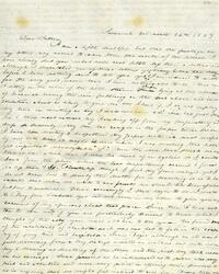 1839 March 12, Savannah, to Dear Father, Philadelphia