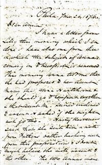 1876 July 26, Philadelphia, to Dear Anna