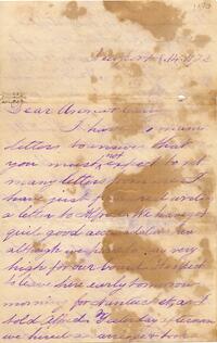 1872 August 14, Newport, to Dear Anna & Carry