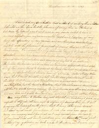 1839 October 11, Woodbourne, [to Alfred Cope], Philadelphia